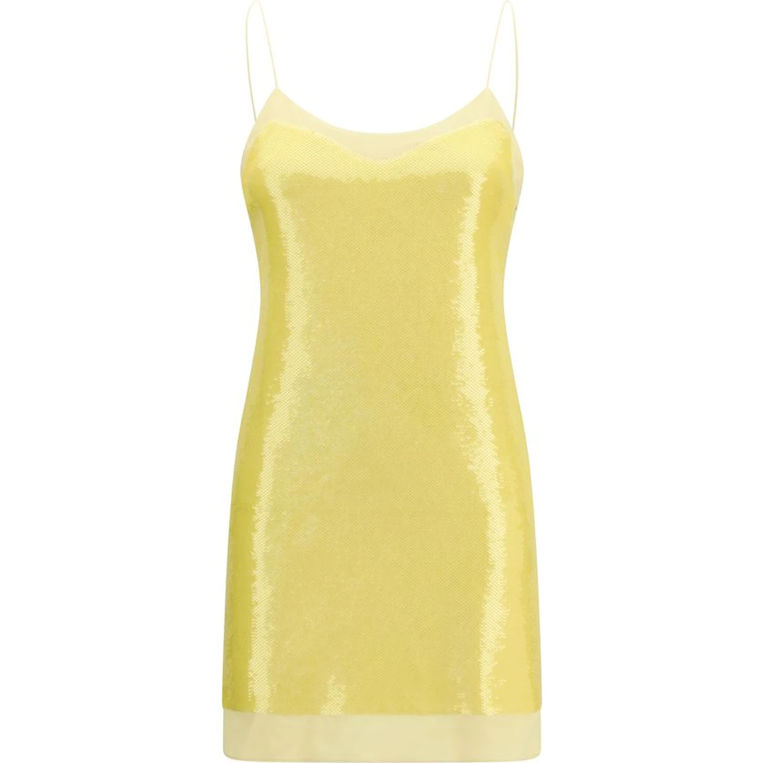Bicolor Acetate Cocktail Dress