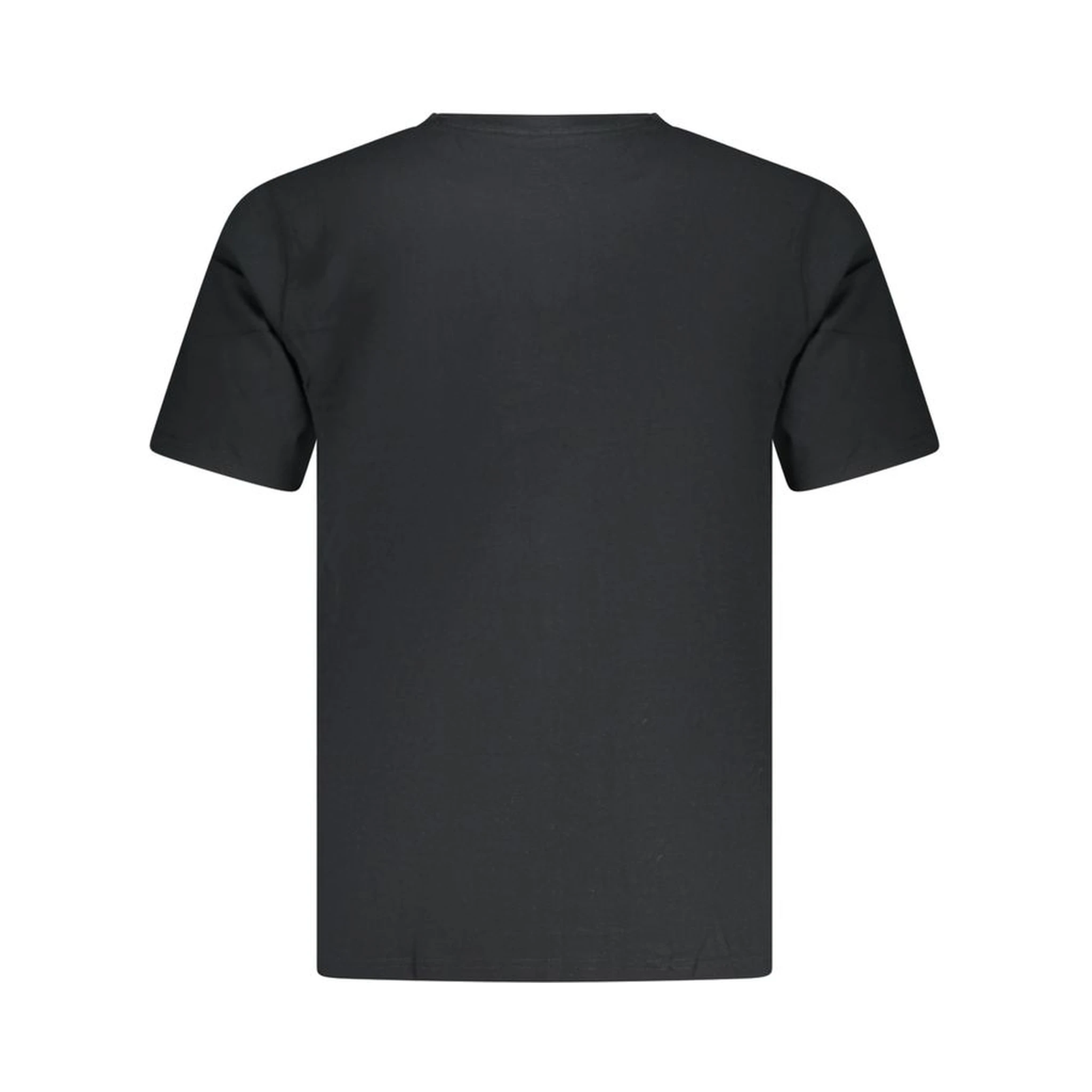 Black Cotton Men's T-Shirt