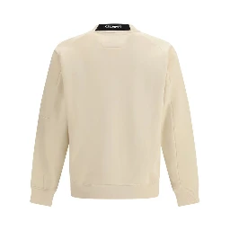 Beige Cotton Sweatshirt