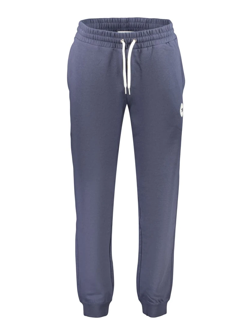 Blu Cotton Men Sweatpants
