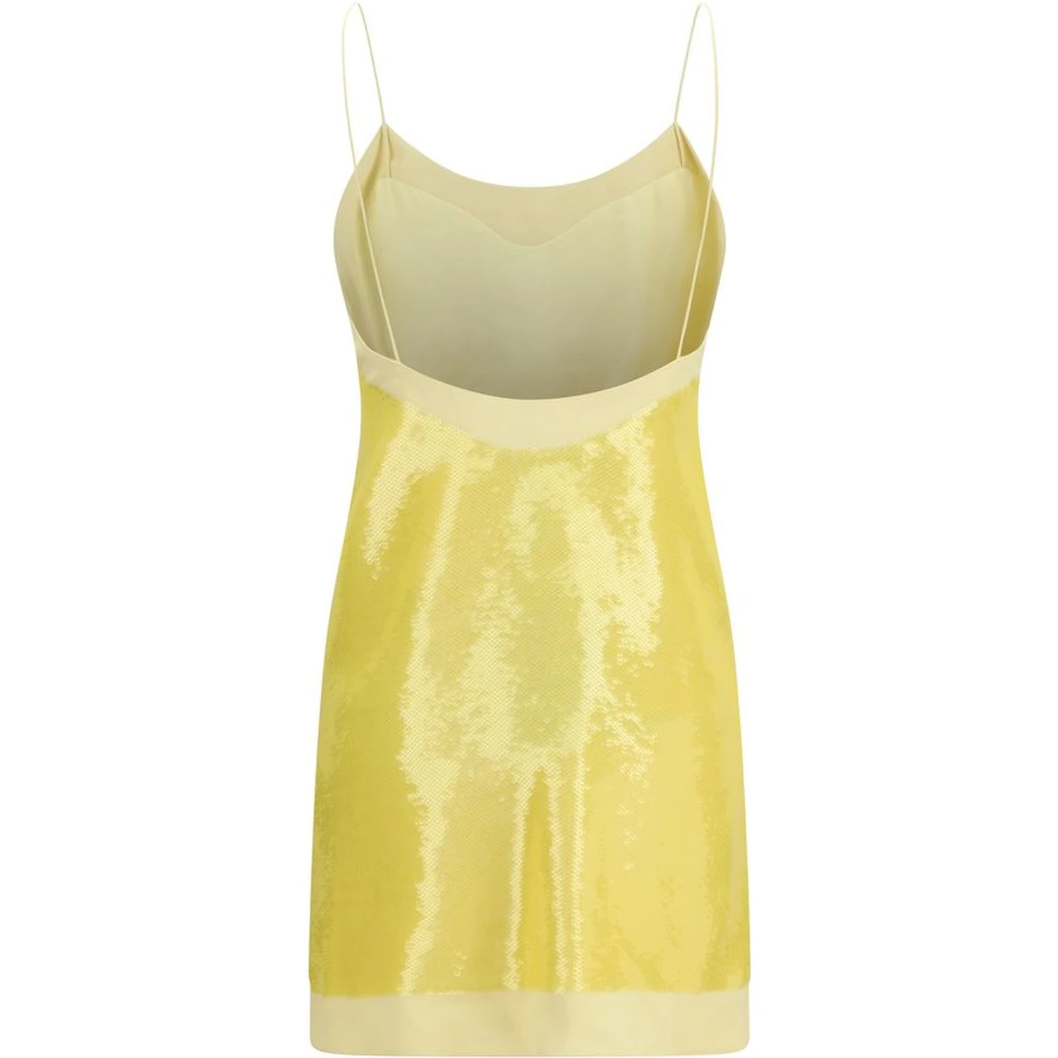 Bicolor Acetate Cocktail Dress