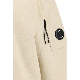 Beige Cotton Sweatshirt