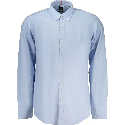 Azzurro Cotton Mens Shirt