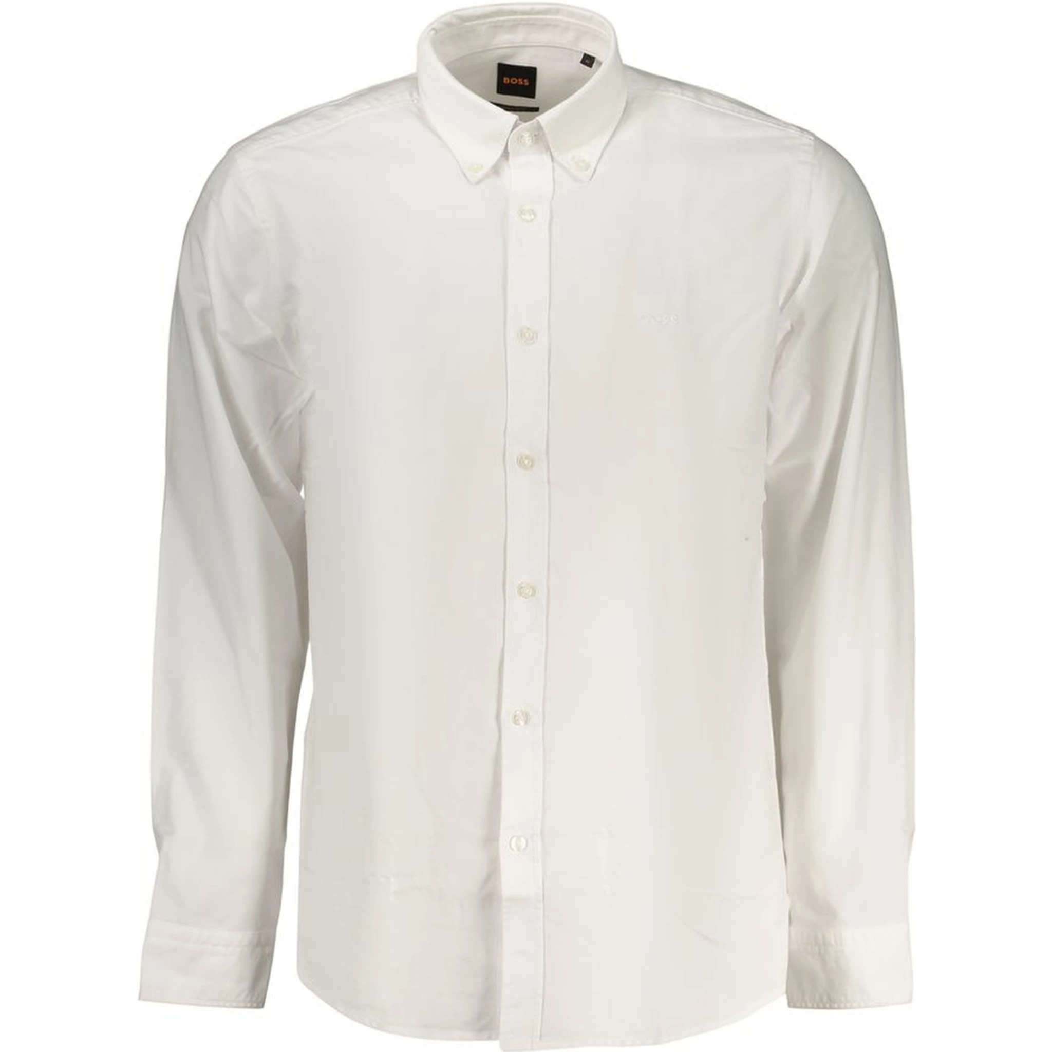 White Cotton Men's Shirt