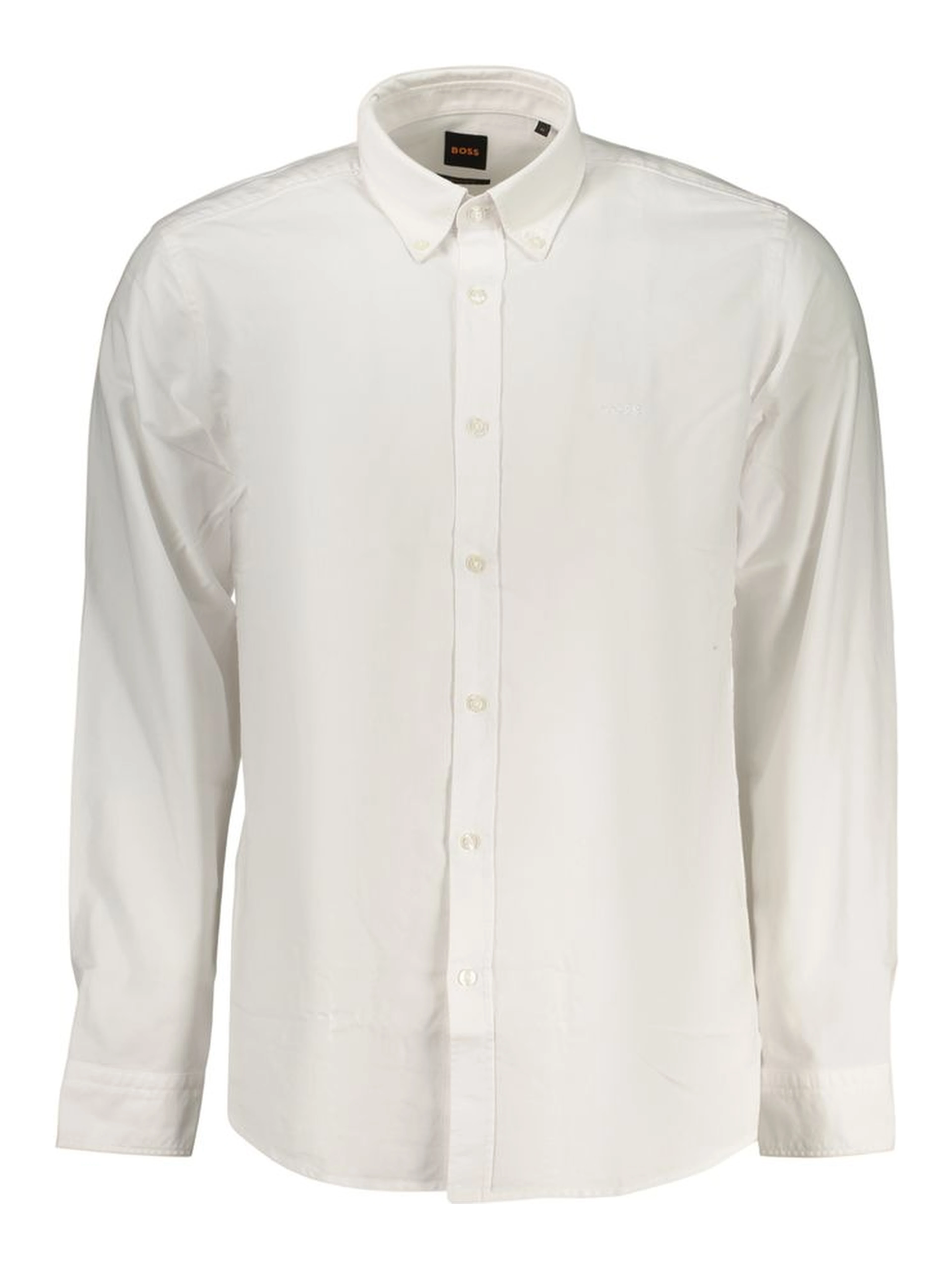 White Cotton Men's Shirt