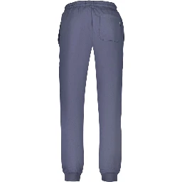 Blu Cotton Men Sweatpants
