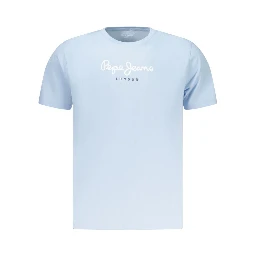 Azzurro Cotton Mens T-Shirt