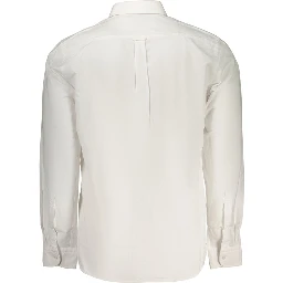 White Cotton Men's Shirt