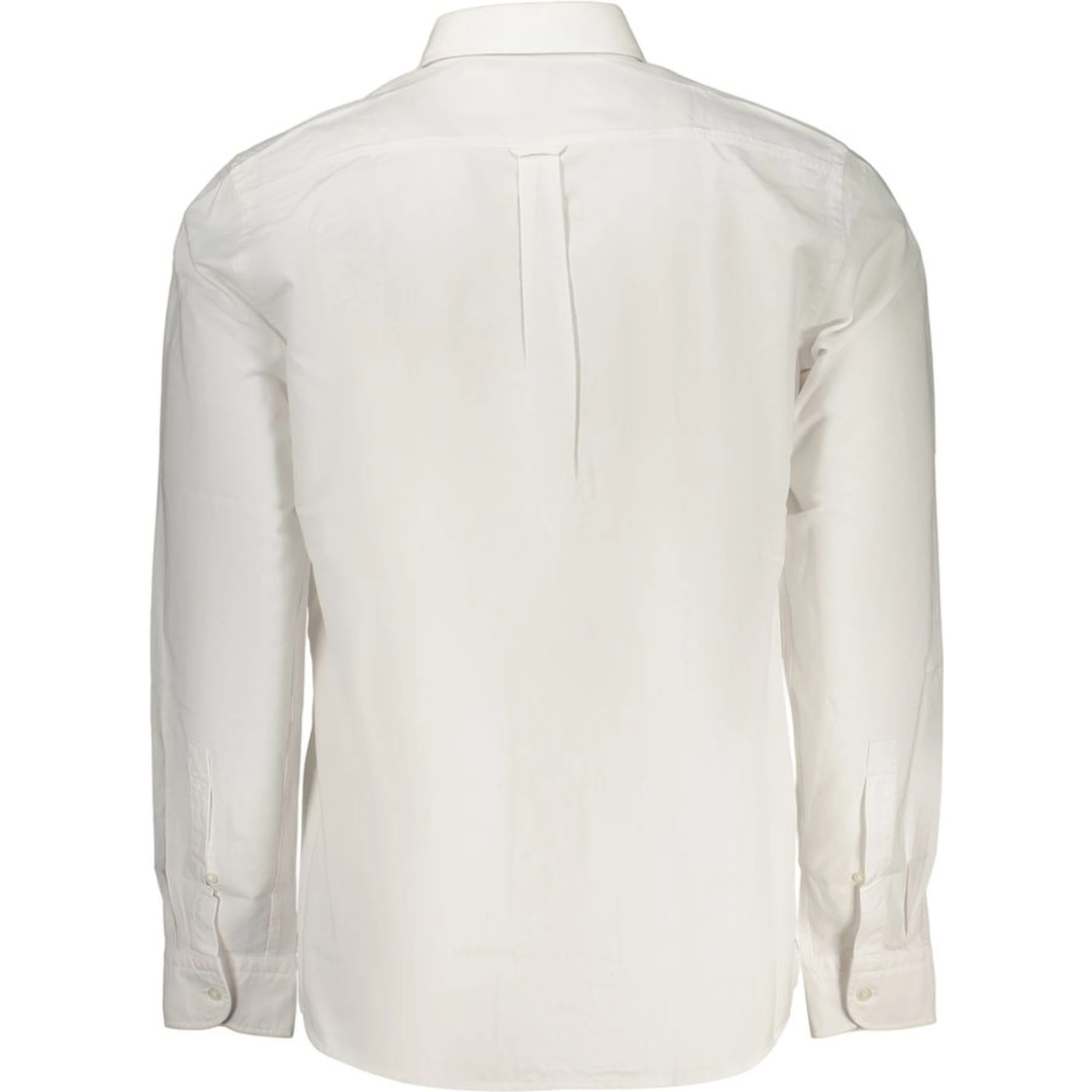 White Cotton Men's Shirt
