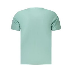 Azzurro Cotton Men T-Shirt