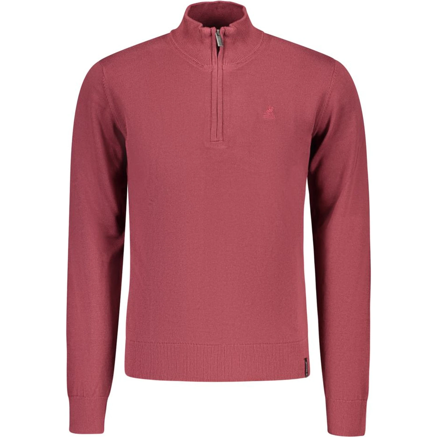 Rosso Cotone Uomo Maglia