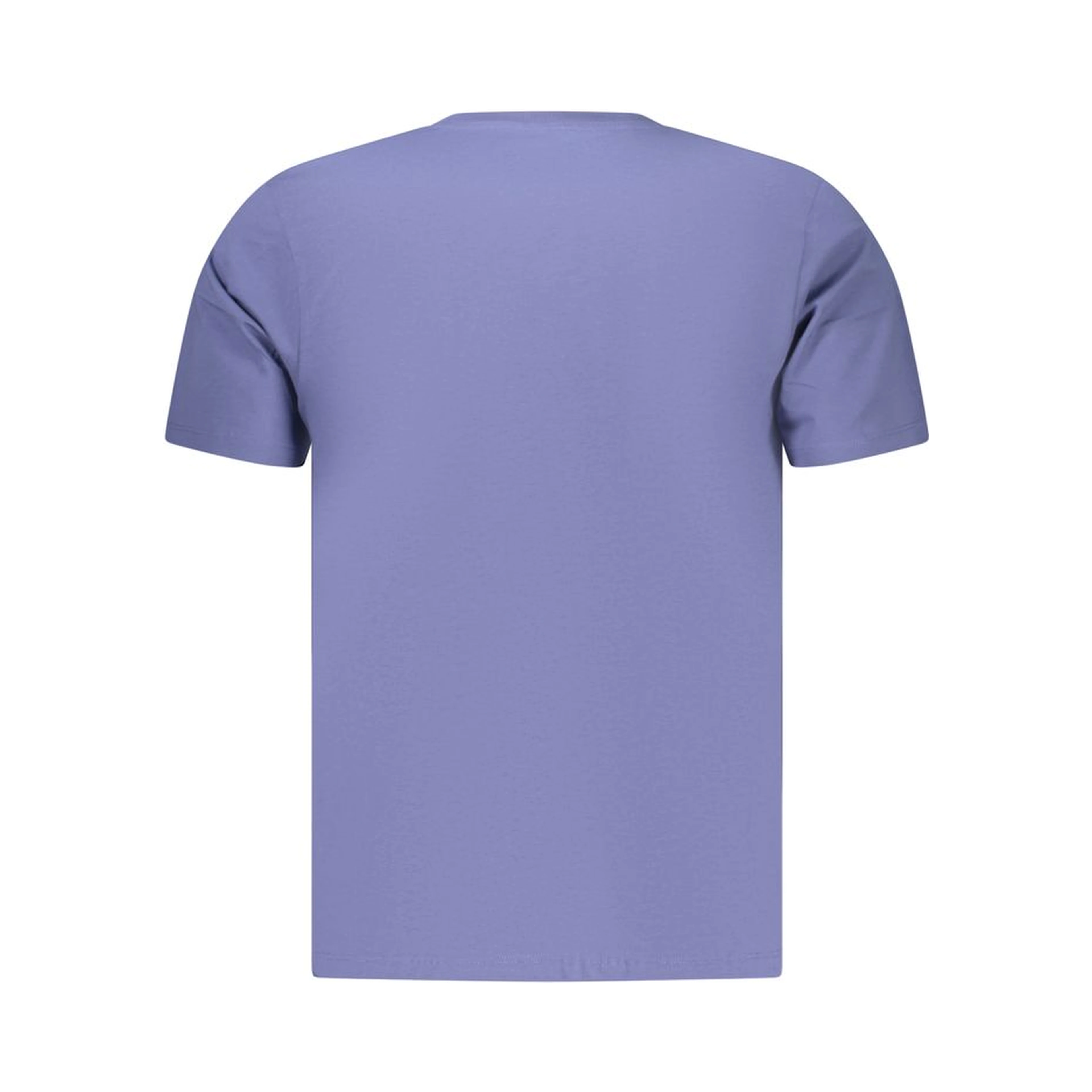 Blu Cotton Men T-Shirt