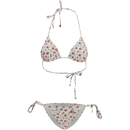 White Nylon Bikini