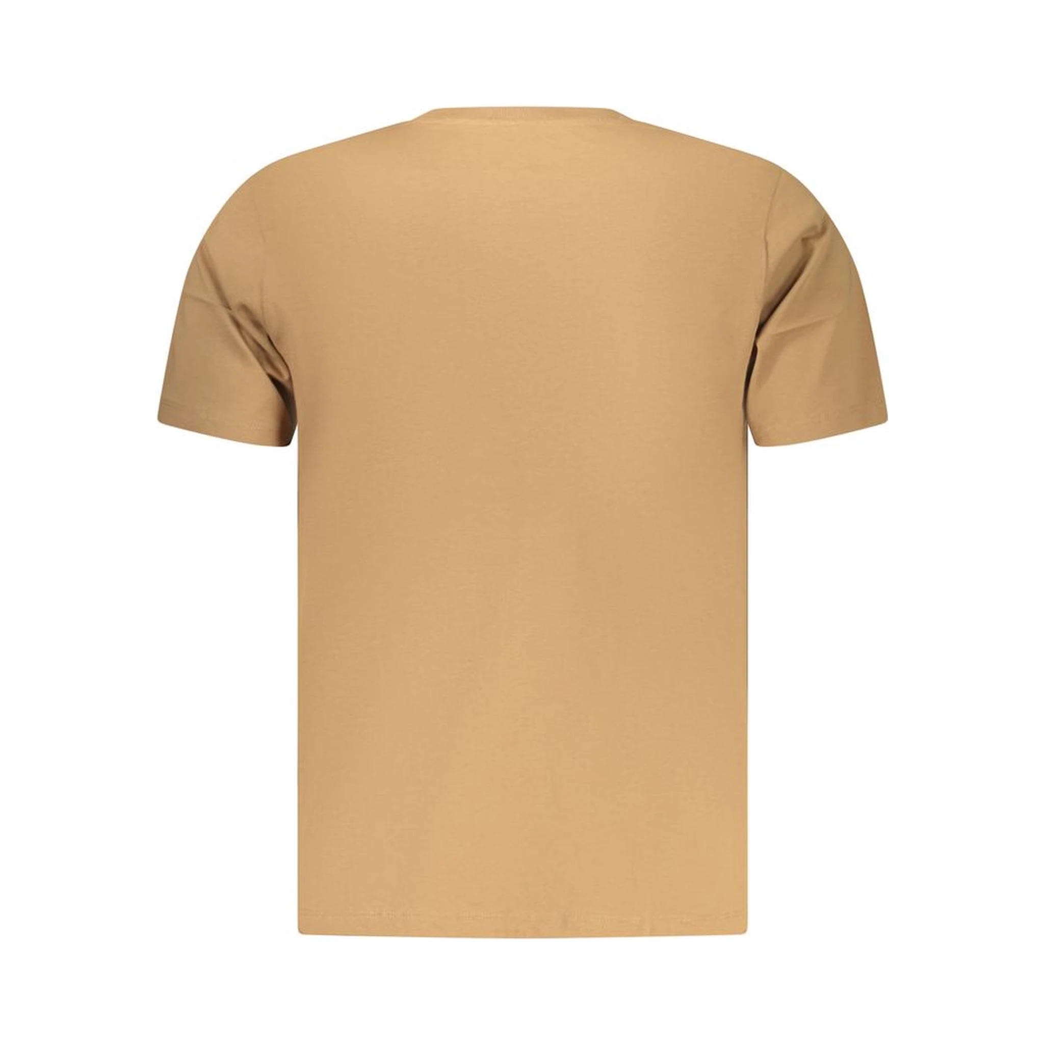 Marrone Cotton Men T-Shirt