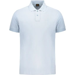 Azzurro Cotton Men Polo