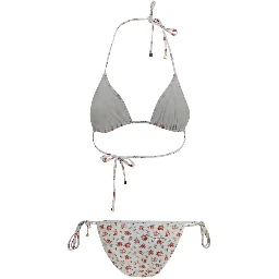 White Nylon Bikini