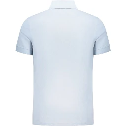 Azzurro Cotton Men Polo