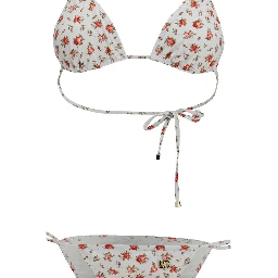 White Nylon Bikini