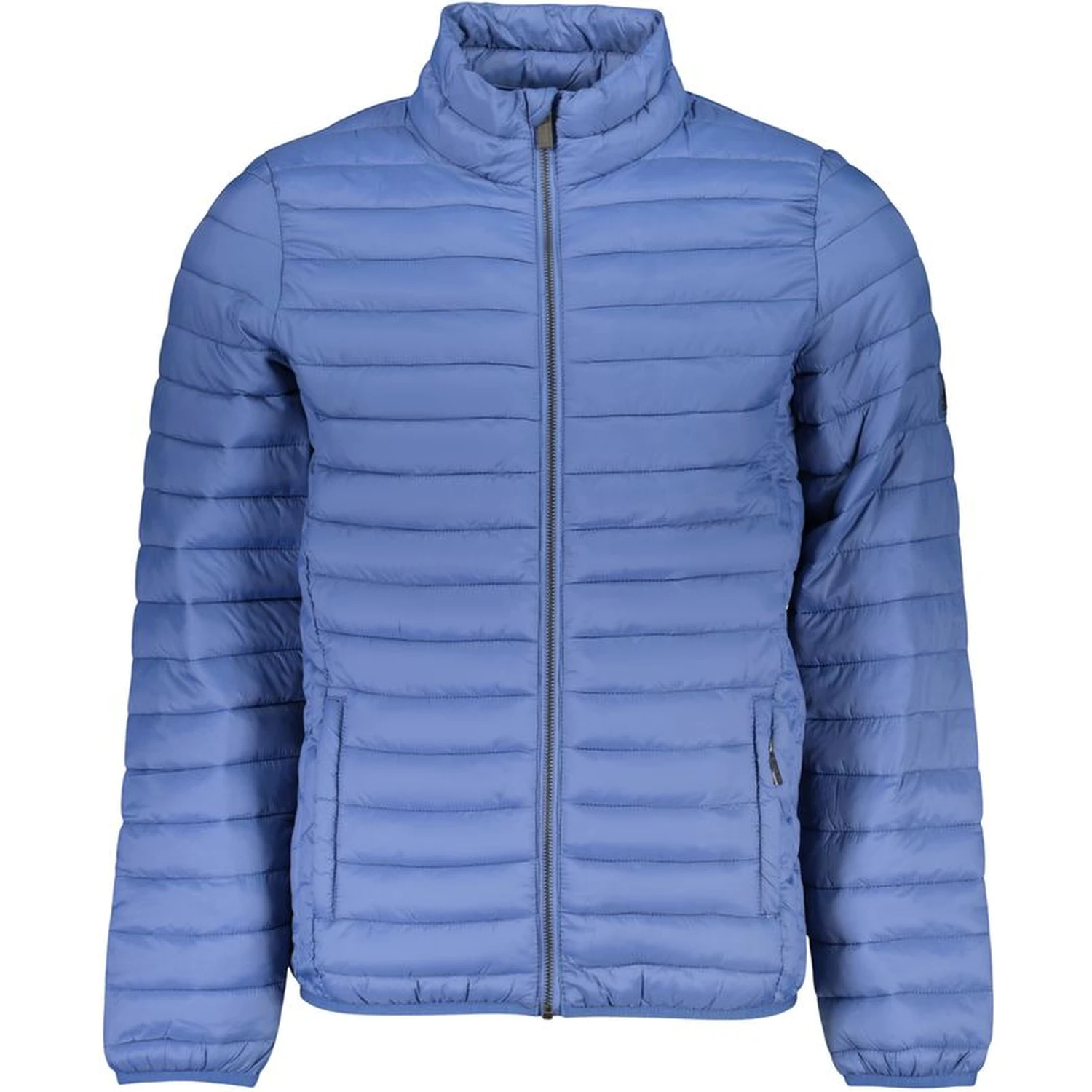 Blu Poliestere Men Jacket