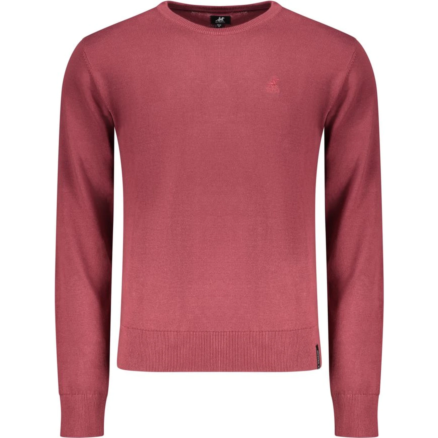Red Cotton Men's Sweater