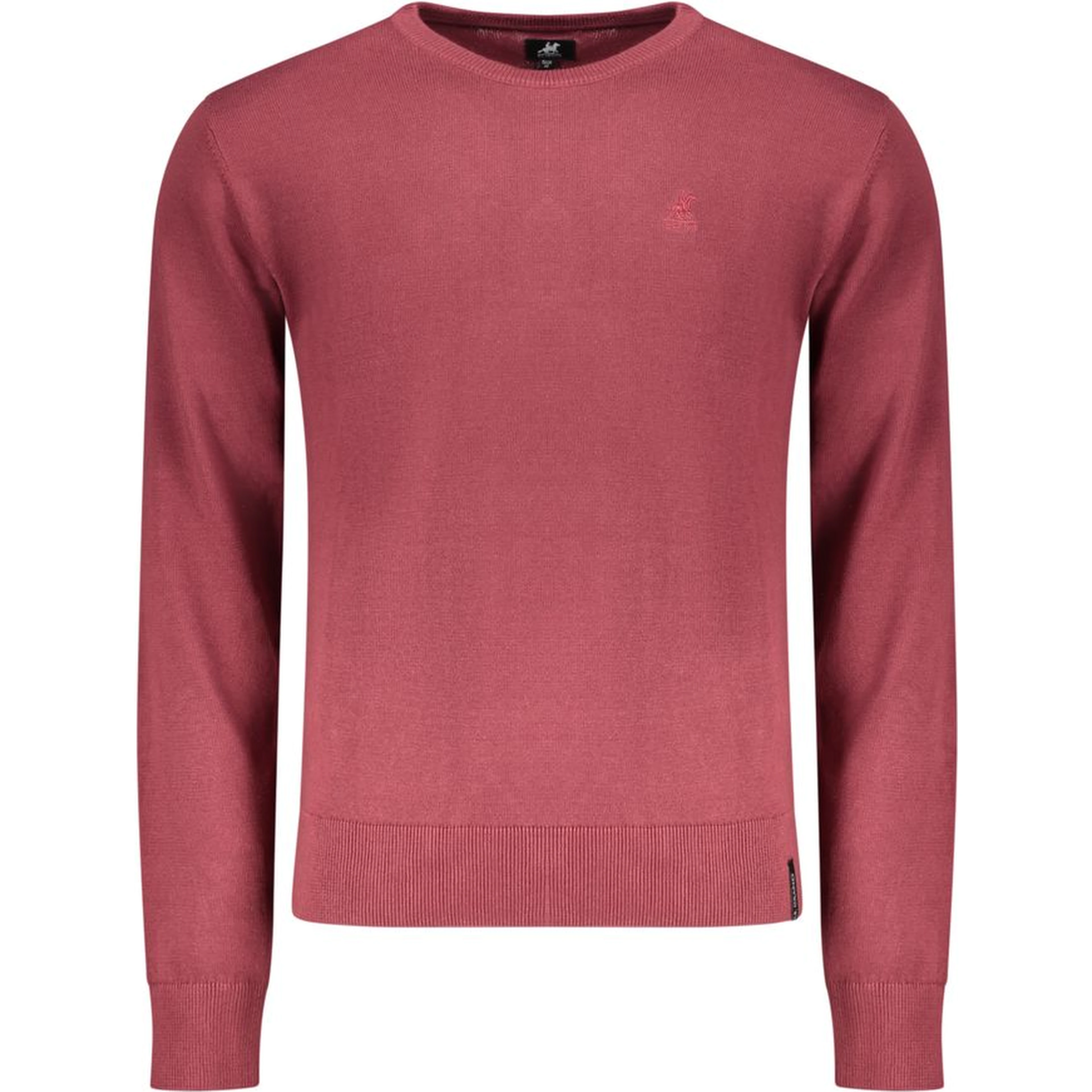 Red Cotton Men's Sweater