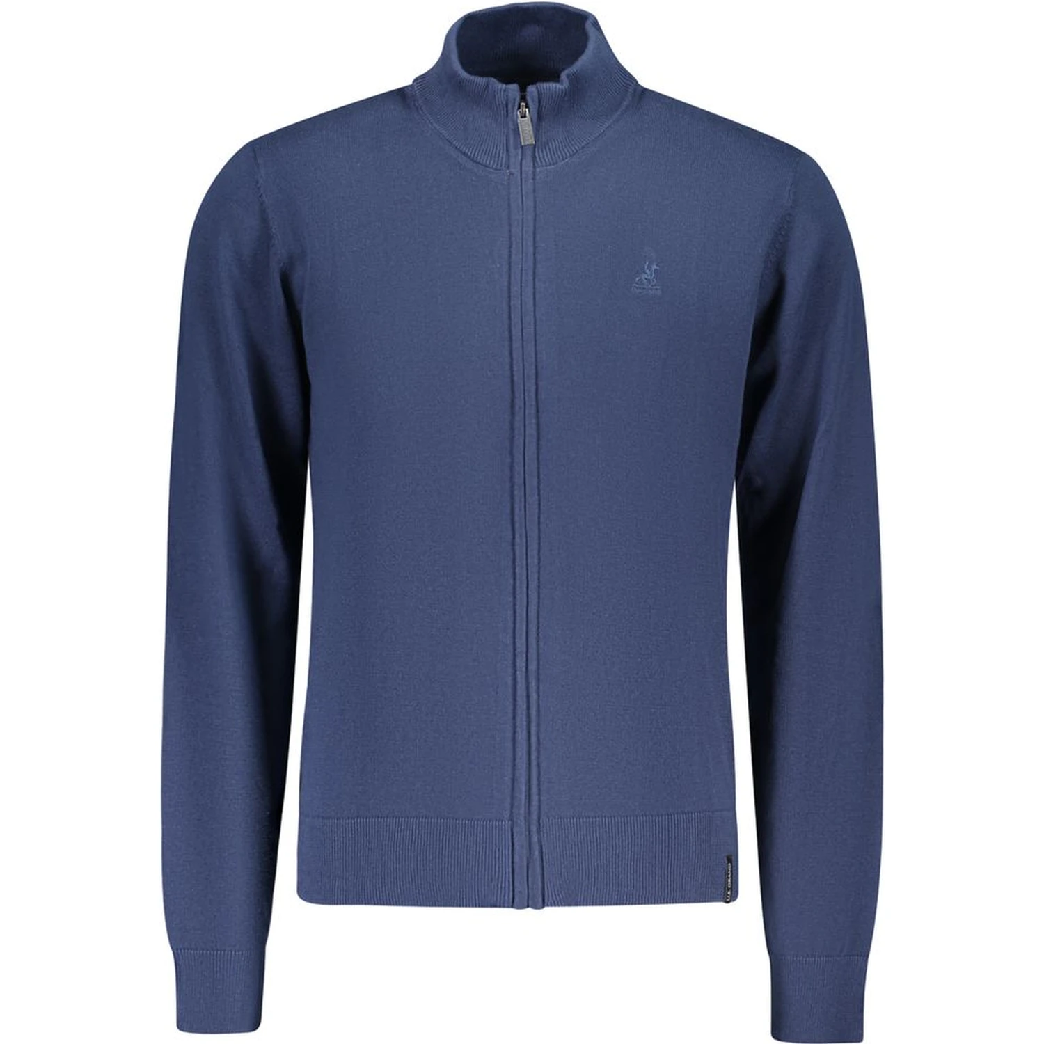 Blue Cotton Men's Sweater