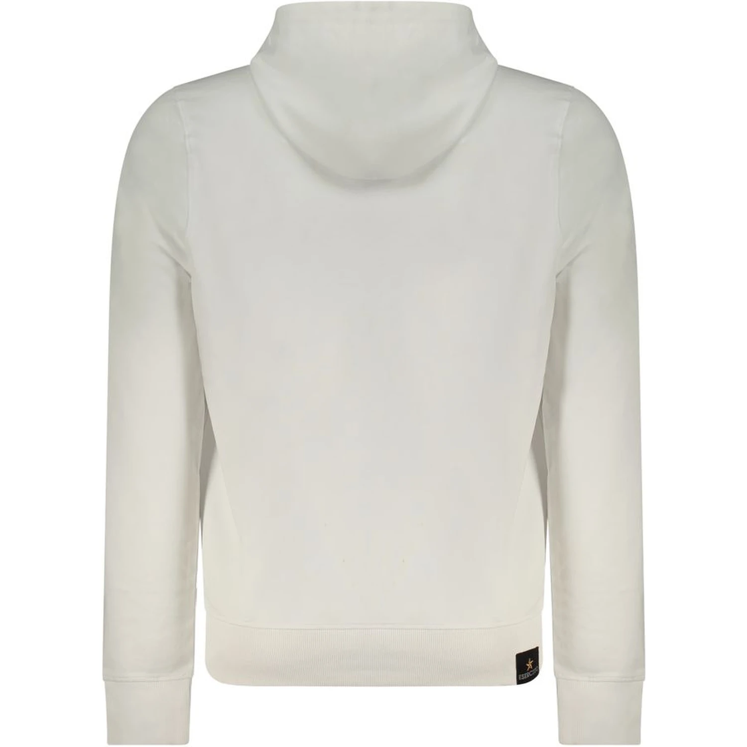 White Cotton Men Sweatshirt