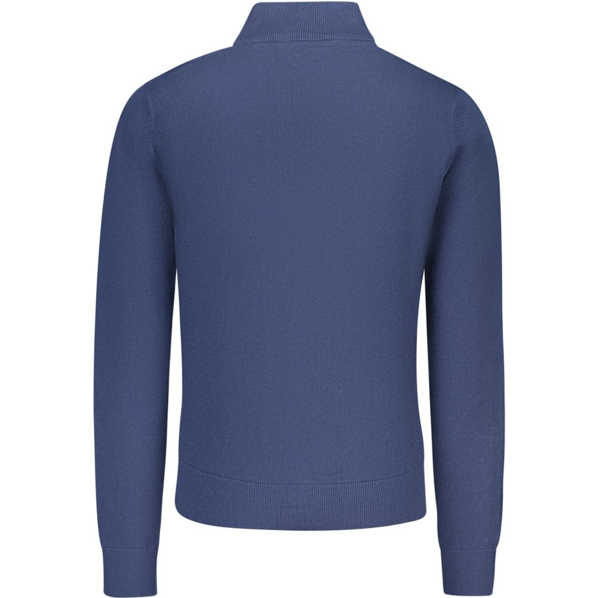 Blue Cotton Men's Sweater