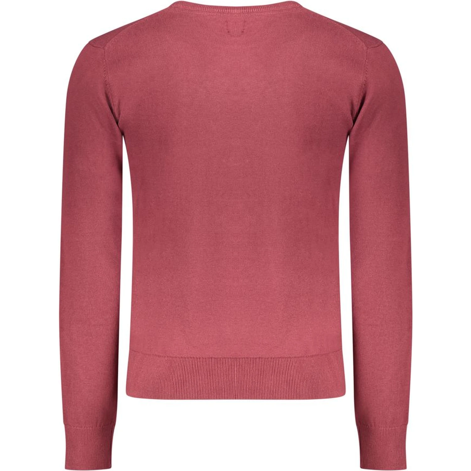 Red Cotton Men's Sweater