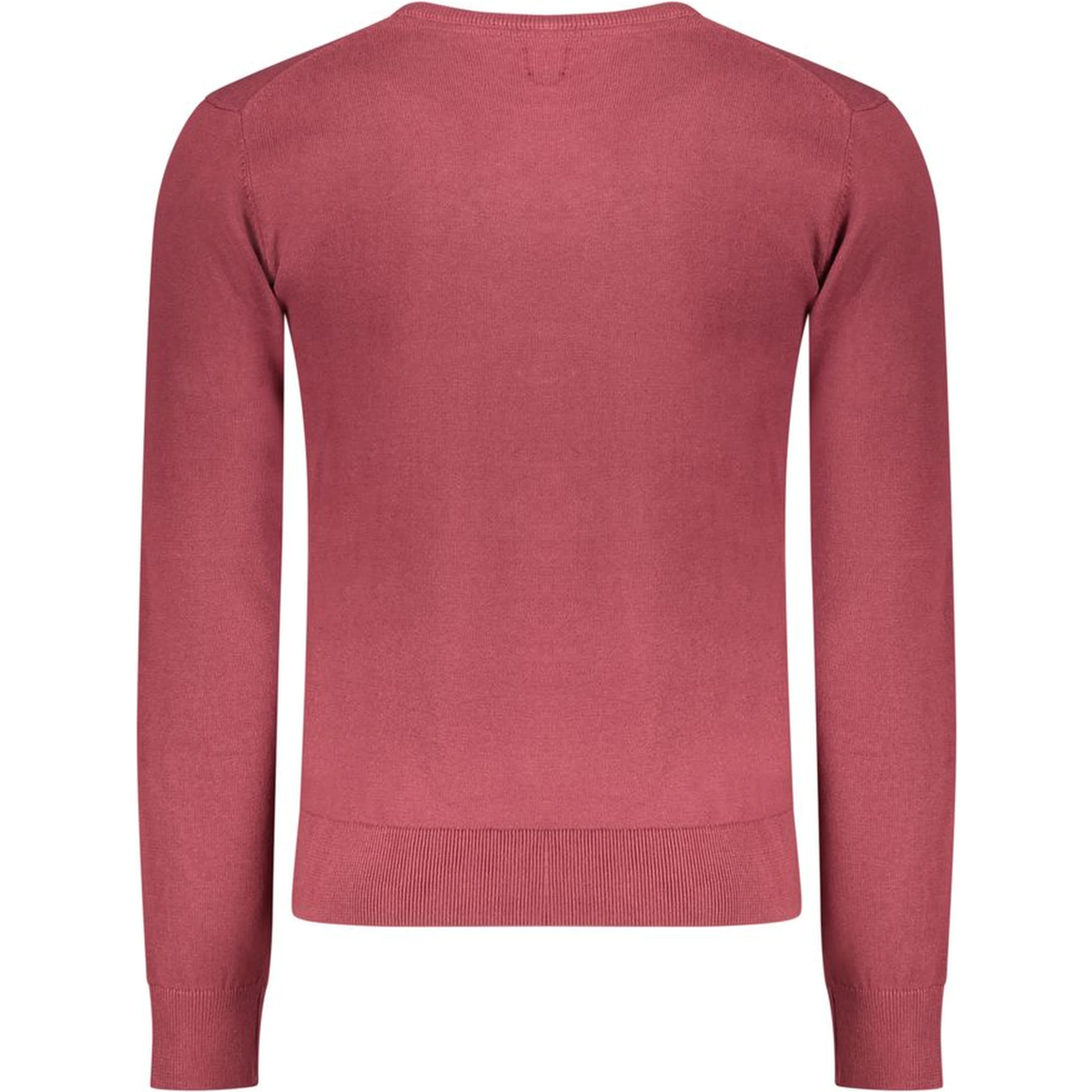 Red Cotton Men's Sweater