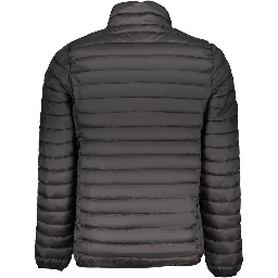 Nero Poliestere Uomo Giubbotto