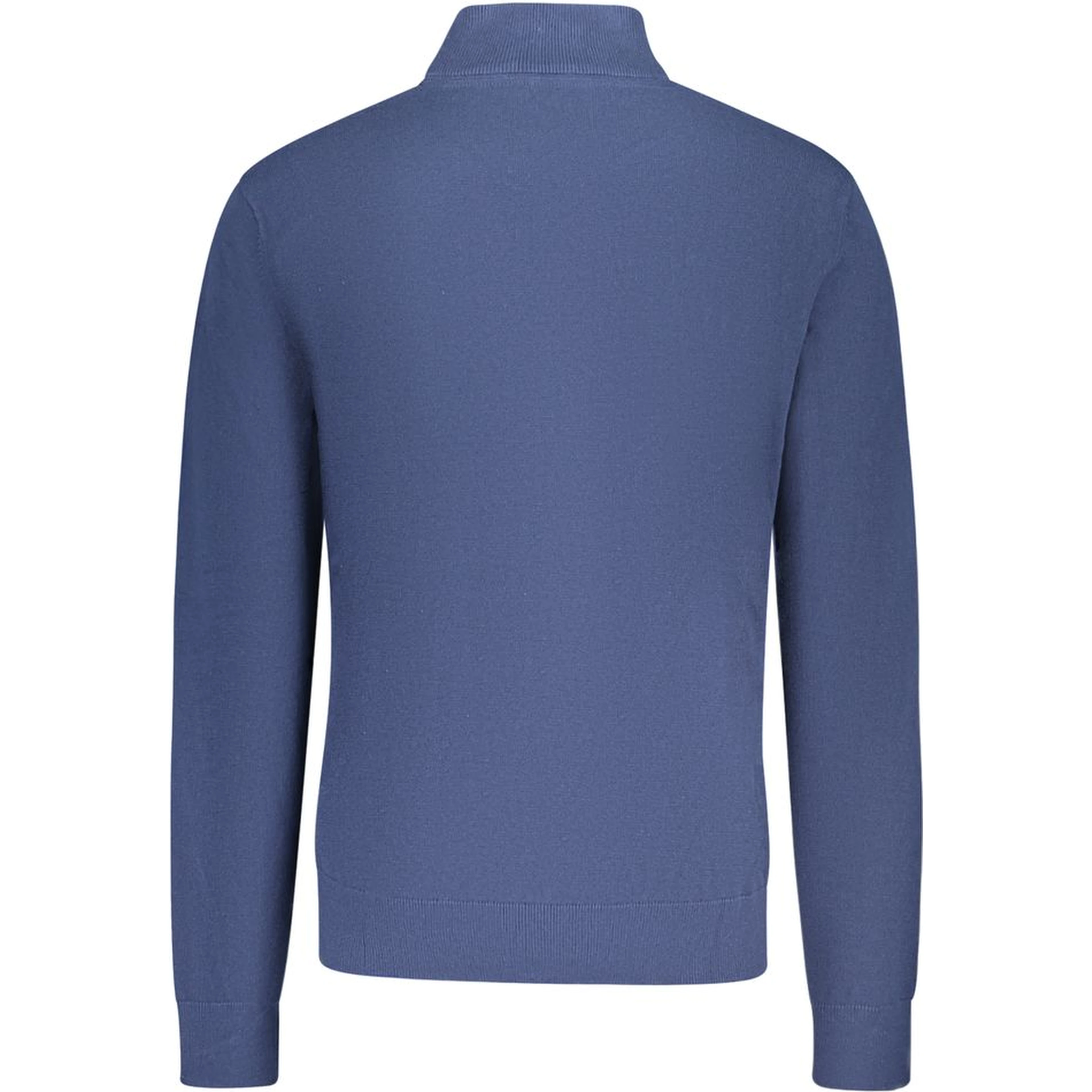 Blue Cotton Men's Sweater