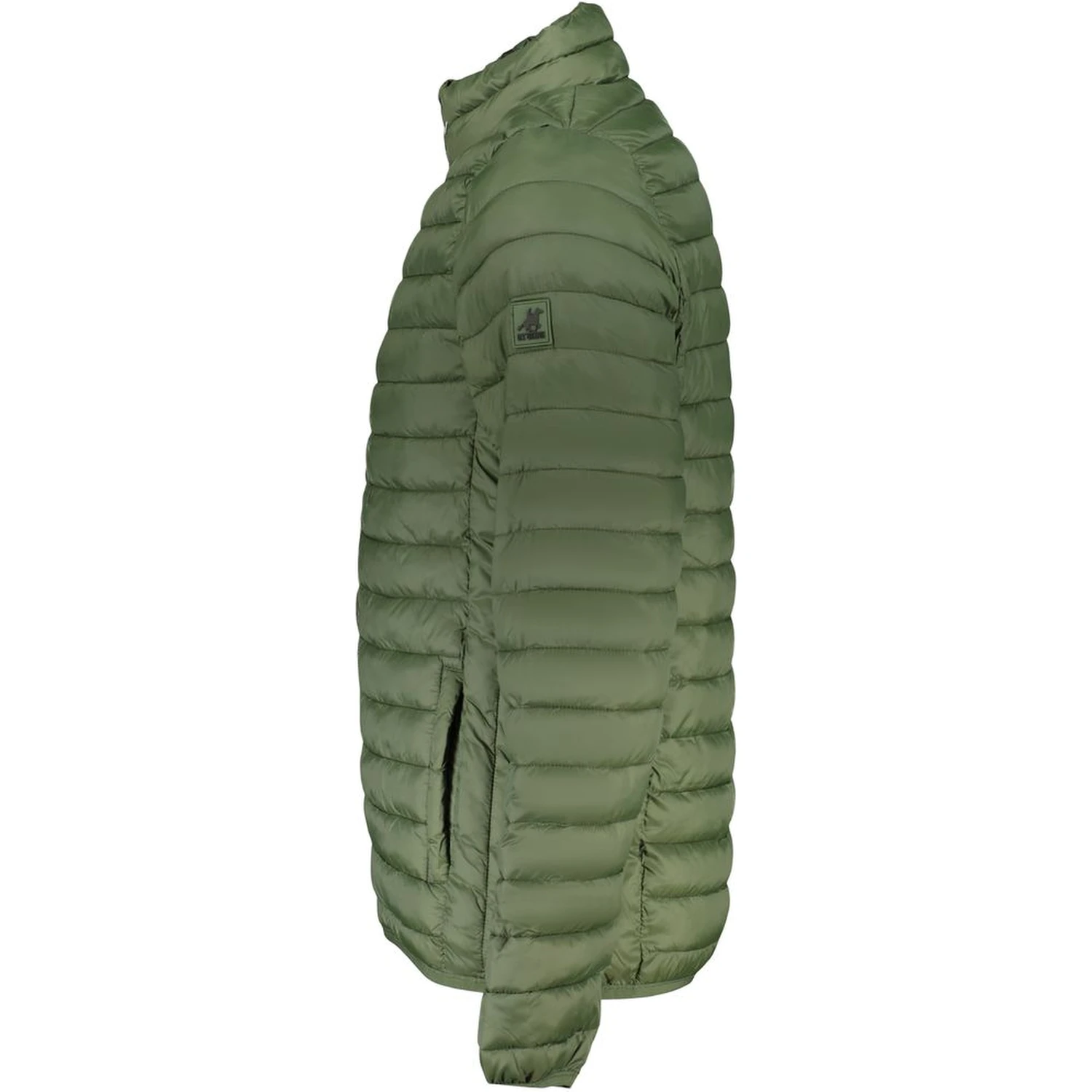 Verde Poliestere Men Jacket