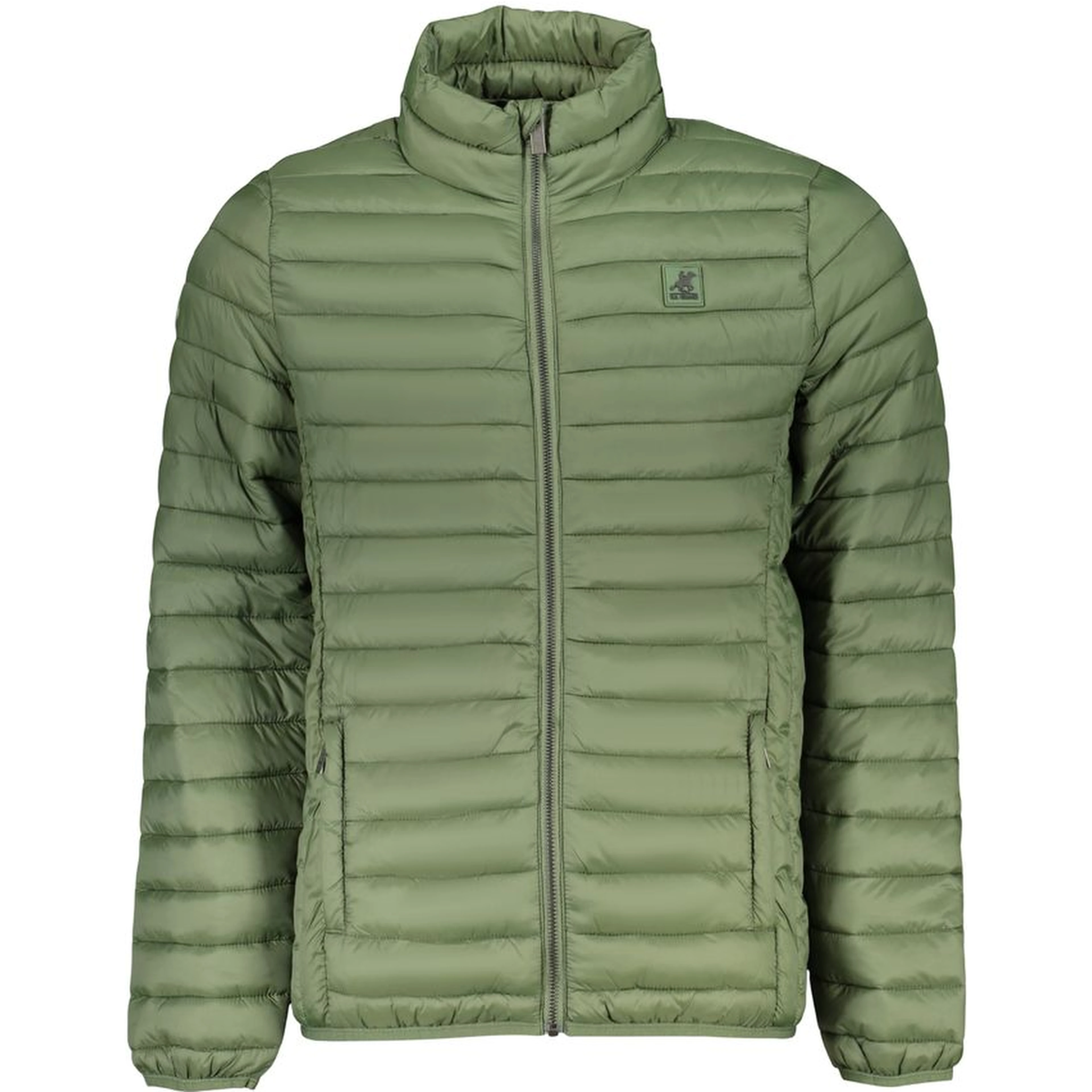 Verde Poliestere Men Jacket