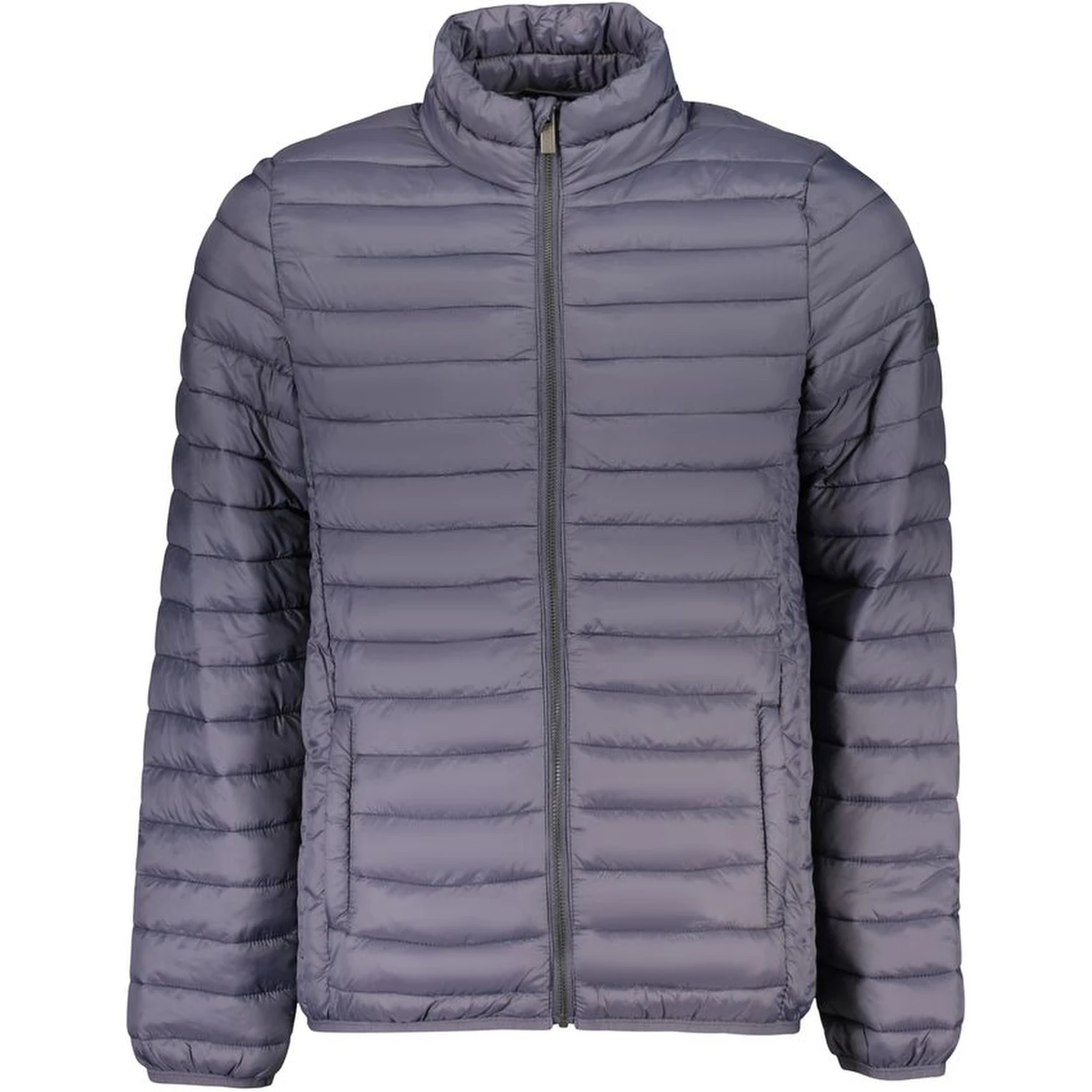 Blu Polyester Men Jacket