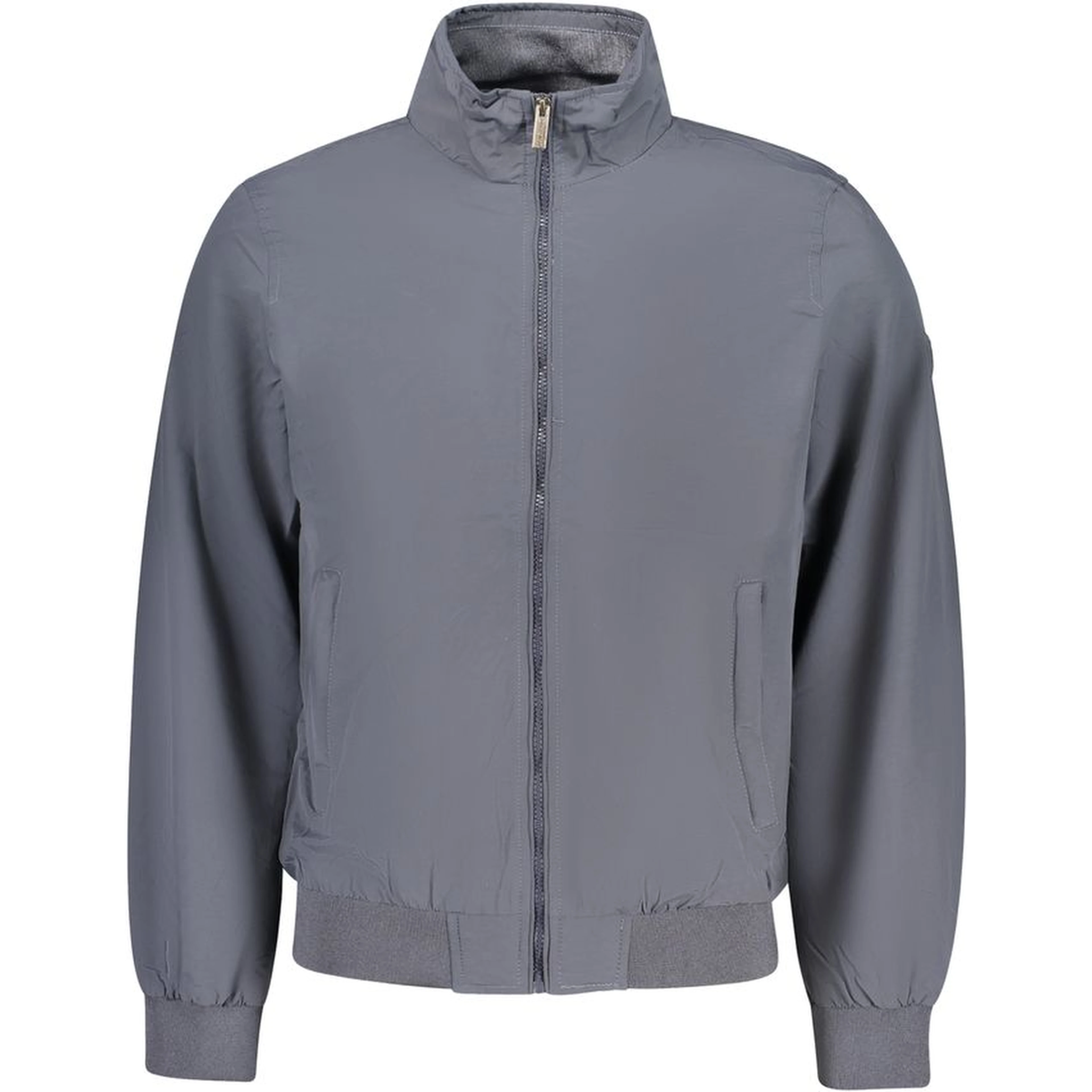 Blue Polyester Mens Jacket