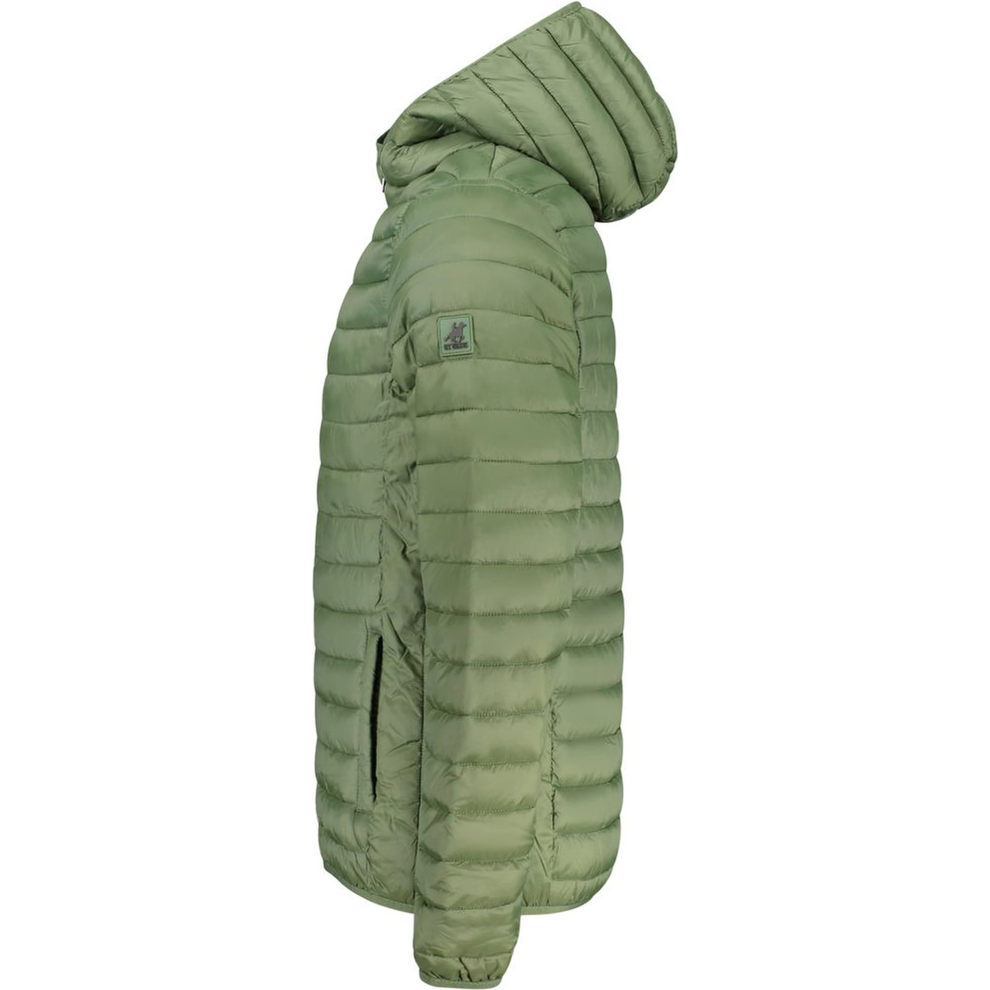 Verde Poliestere Men Jacket