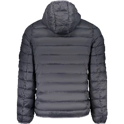 Blu Poliestere Men Jacket