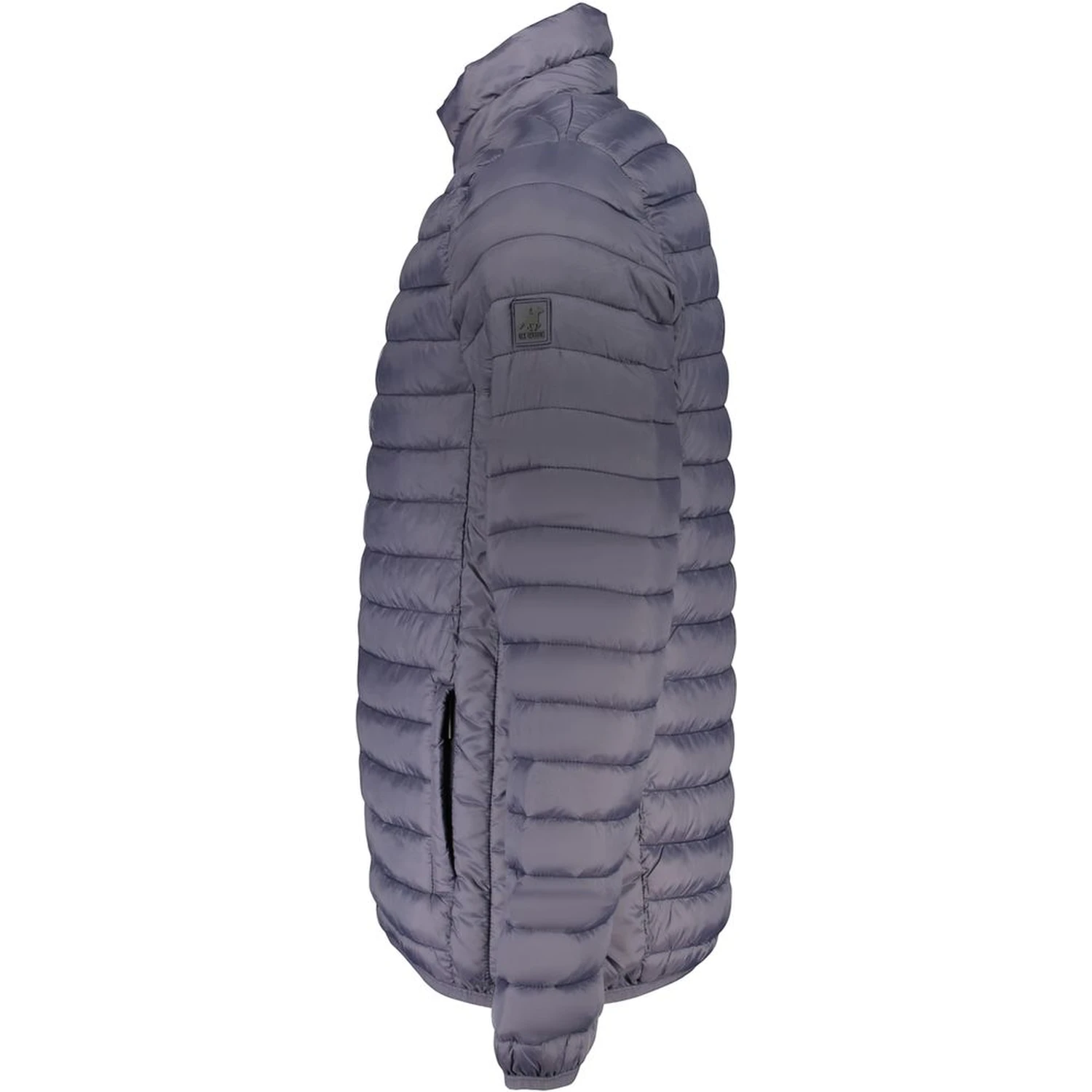 Blu Polyester Men Jacket