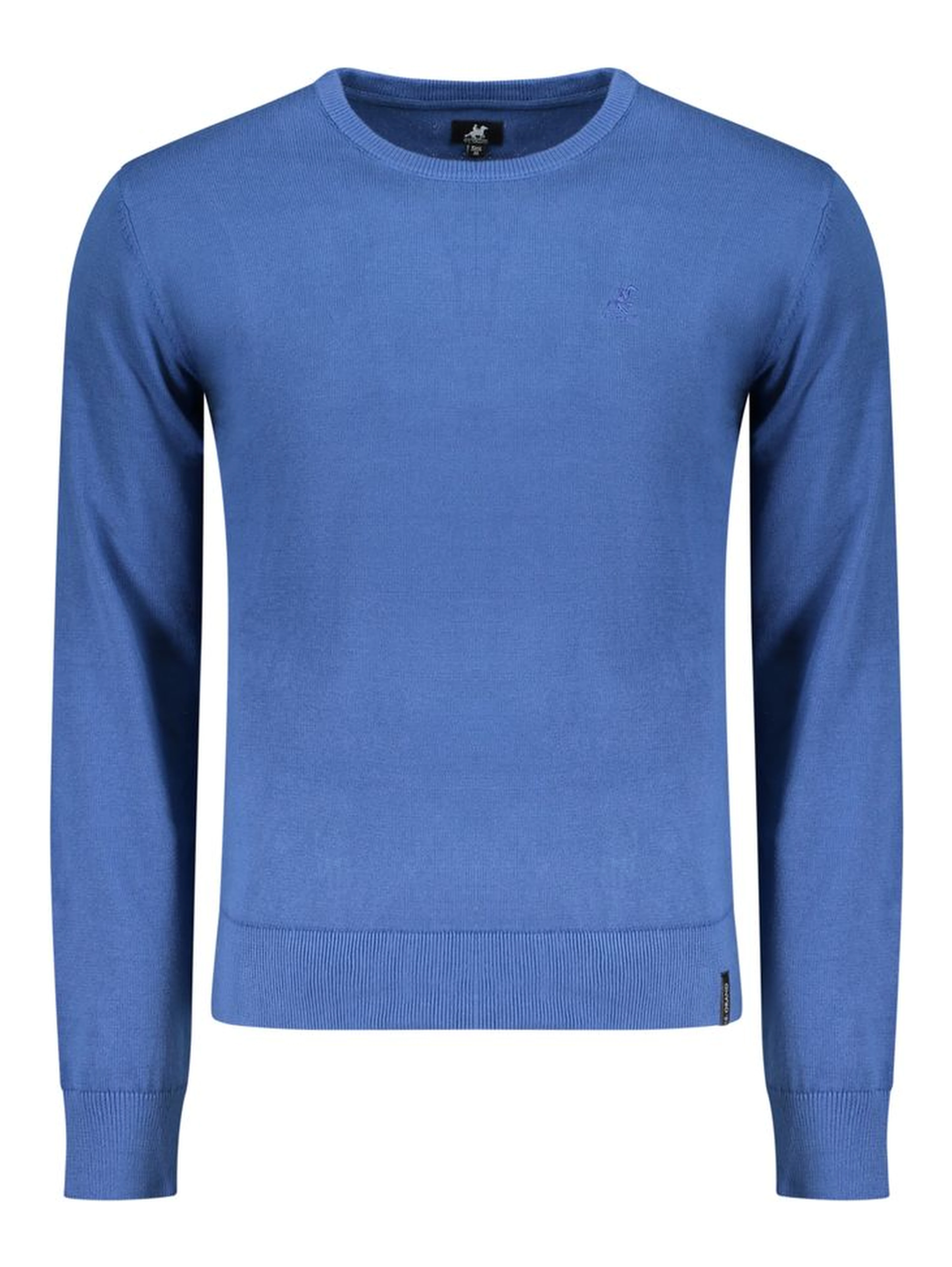 Blu Cotton Men Sweater