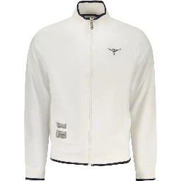 White Cotton Men's Sweatshirt