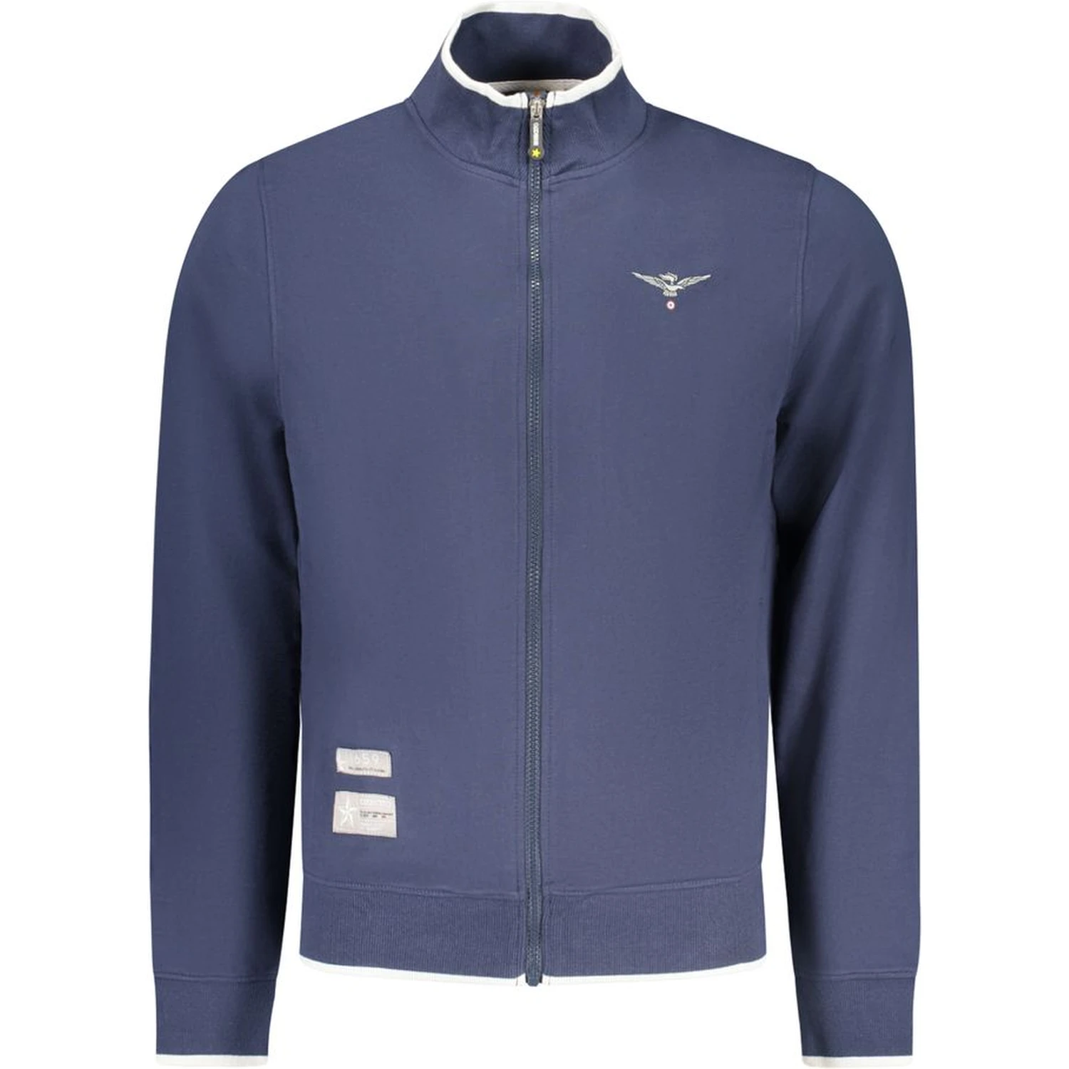 Blue Cotton Men's Sweatshirt