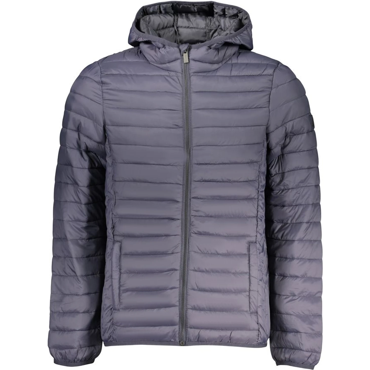 Blu Polyester Men Jacket