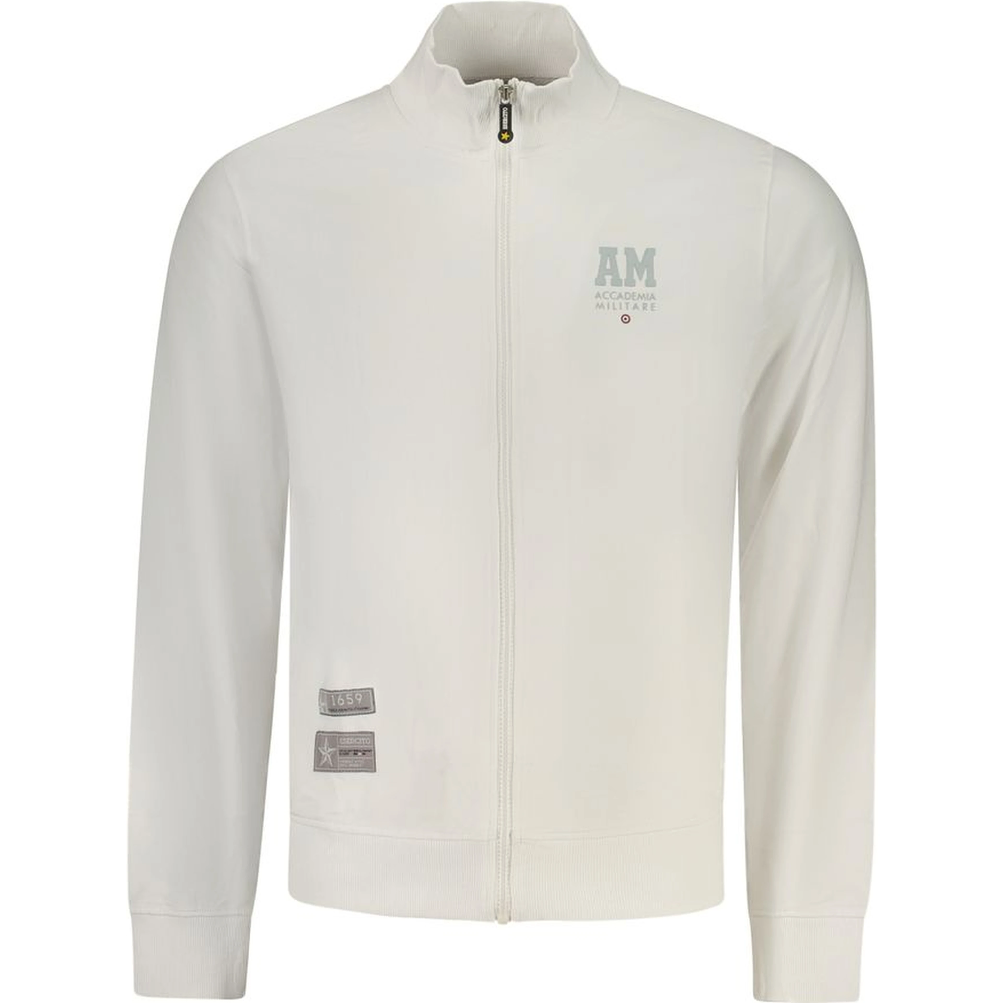 White Cotton Men's Sweatshirt