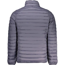 Blu Poliestere Men Jacket