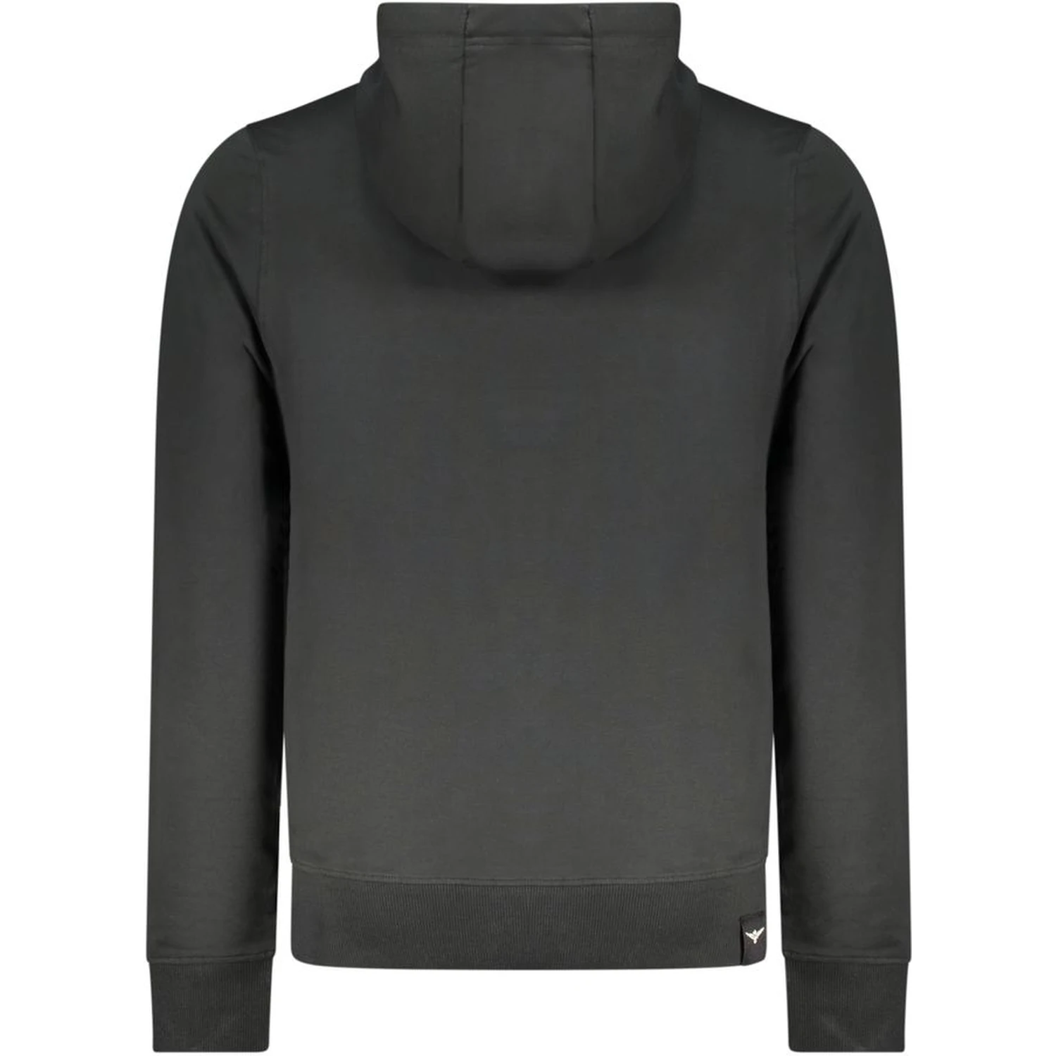 Black Cotton Mens Sweatshirt