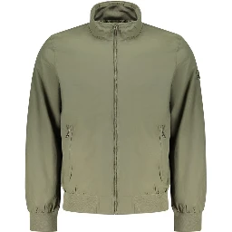 Verde Polyester Mens Jacket