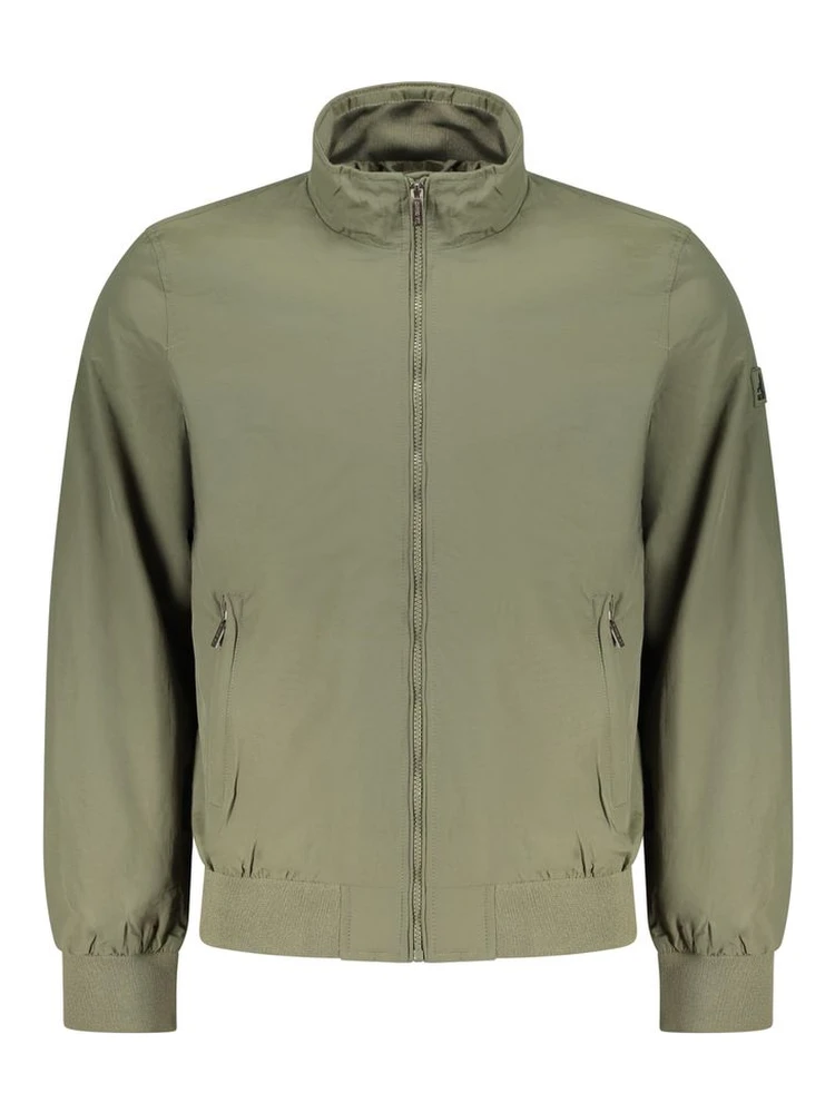 Verde Polyester Mens Jacket