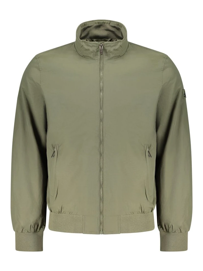 Verde Polyester Mens Jacket