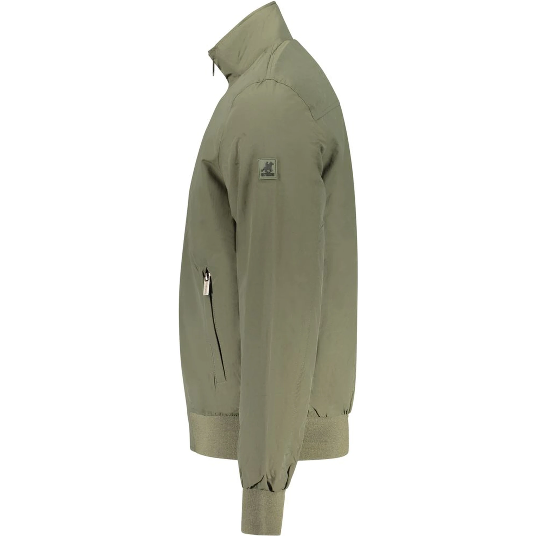 Verde Polyester Mens Jacket